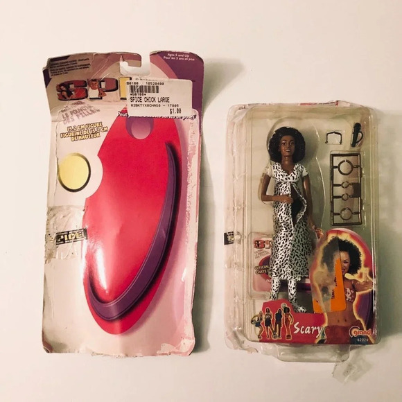Vintage 1998 Scary Spice Girls 6 Inch Tall  Action Figure Doll Mel B Damaged - Picture 1 of 16